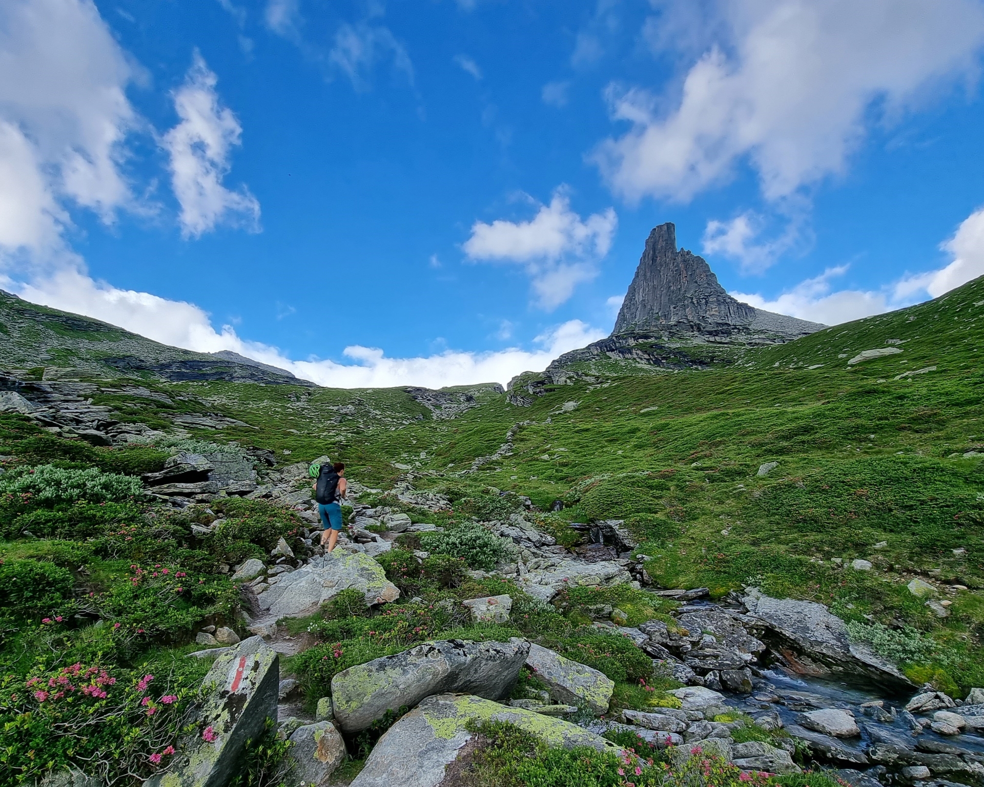 Der Weg zum Berg-Abenteuer